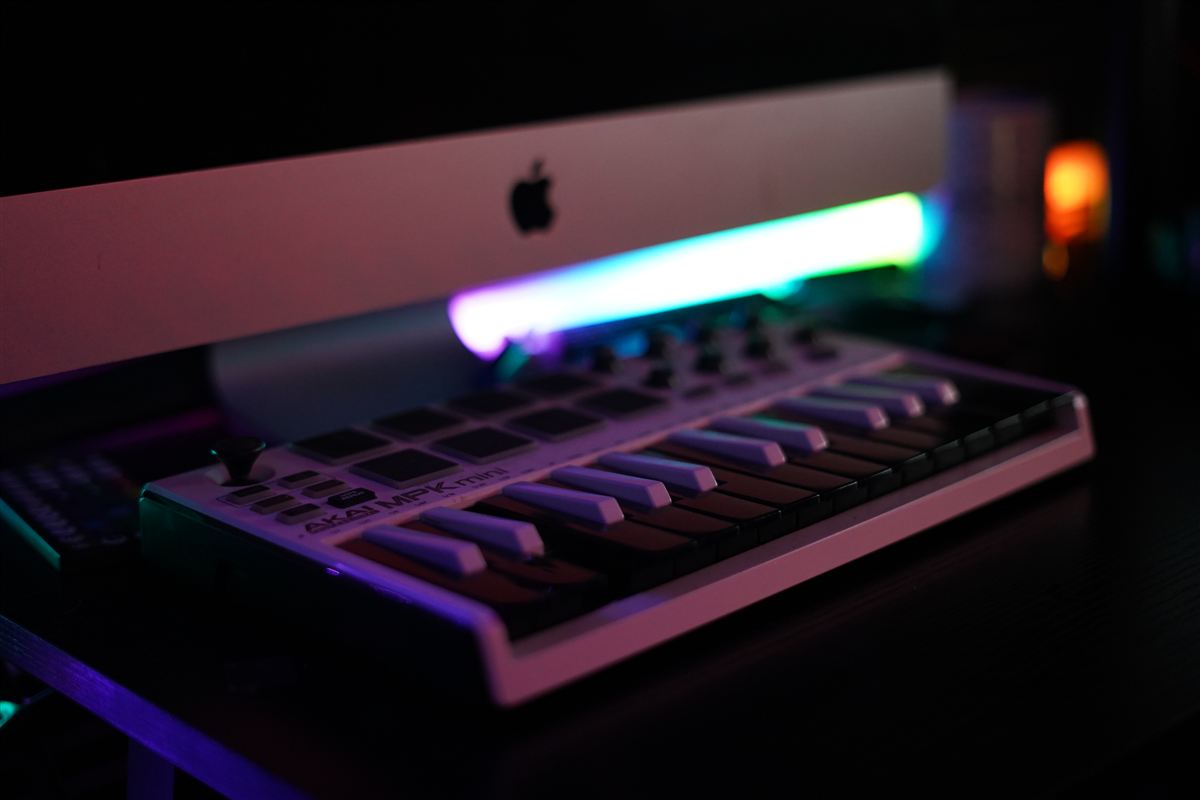 Clavier MIDI au studio